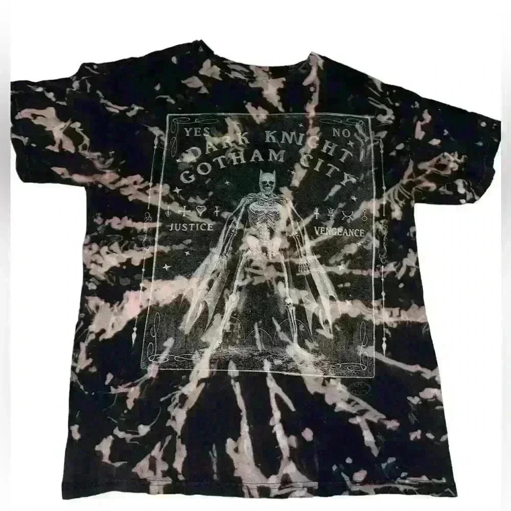 Dark Knight Bleached Tarot Card T-Shirt